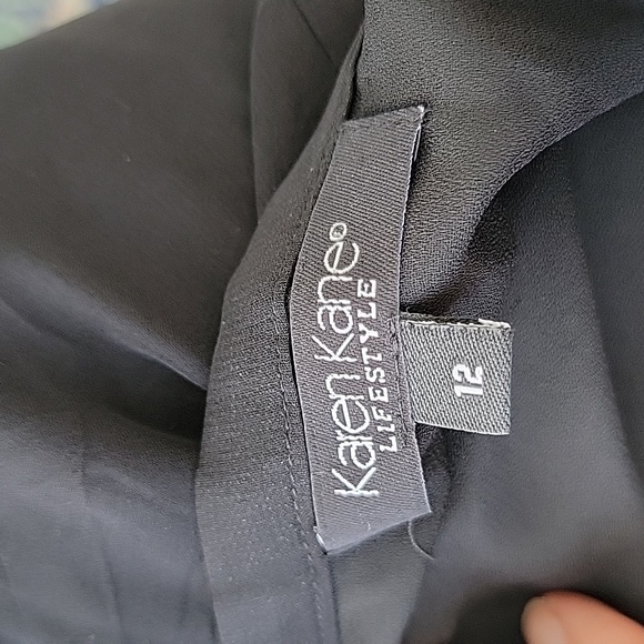 Silk Flowy Fully Lined Midi Skirt - Picture 7 of 11